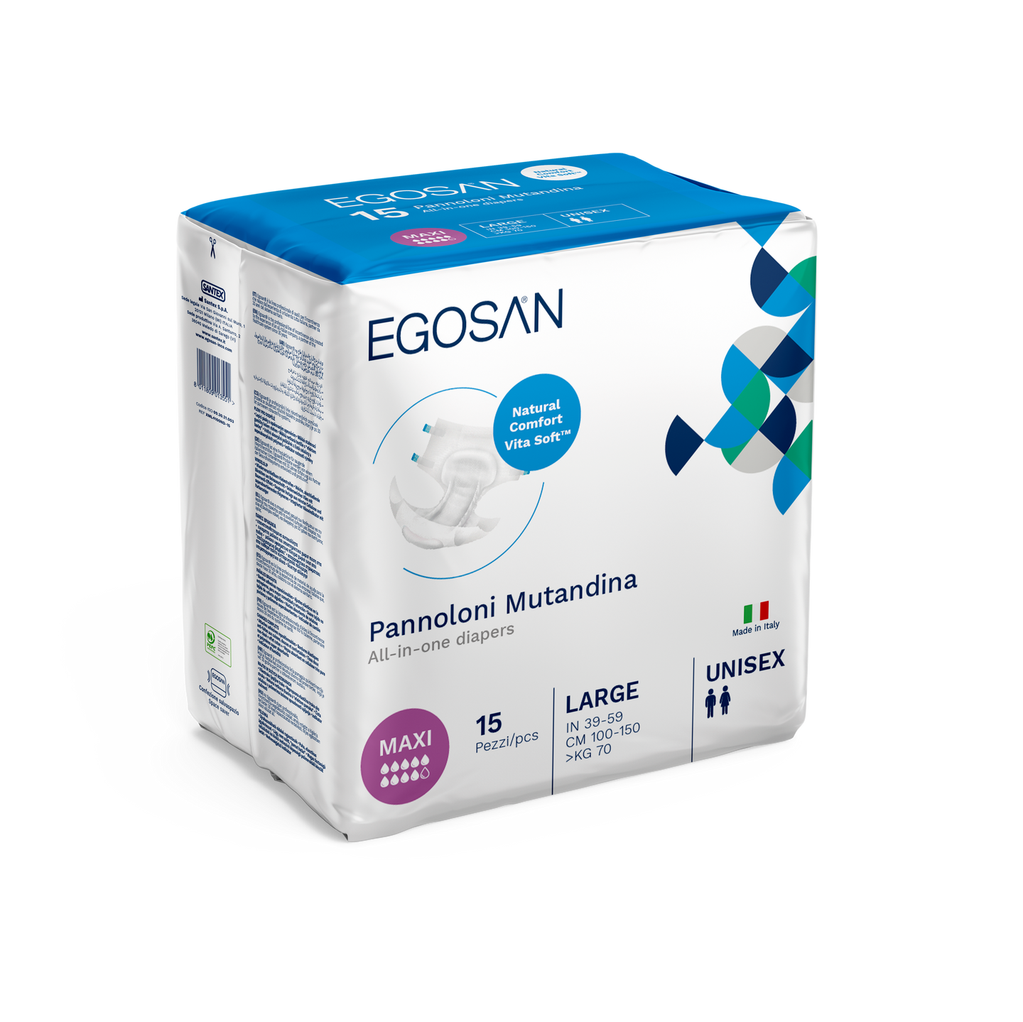 All-in-one Diapers | Adult Nappies - Egosan Adult Incontinence 🇲🇹