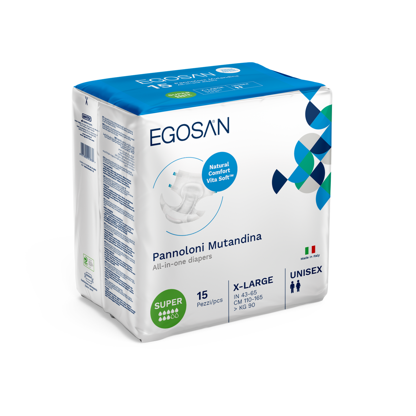 All-in-one Diapers | Adult Nappies - Egosan Adult Incontinence 🇲🇹