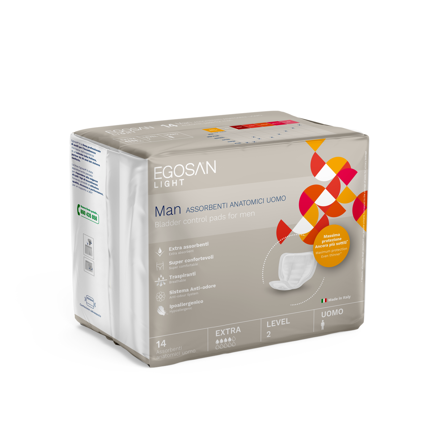 EGOSAN Incontinence Pads | MALE - Egosan Adult Incontinence 🇲🇹